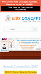 Mobile Screenshot of kidsconceptsaus.com